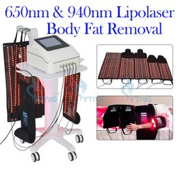 5D Maxlipo 650nm 940nm Lipo Laser Cellulite Fat Reduction Body Slimming Lipolaser Slimming Machine