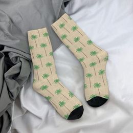 Men's Socks Fashion Male Men Harajuku Tropical Palm Trees Sock Polyester Sport Women Spring Summer Autumn Winter