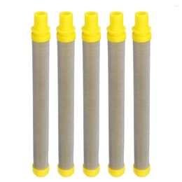 Storage Bags 5Pcs 100 Mesh Airless Spray Filter Insert Type 304 Stainless Steel Filters Spraying Machine Accessories