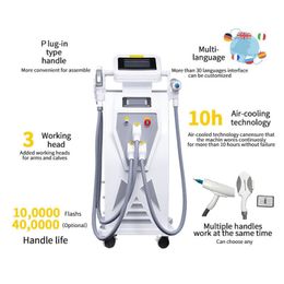 IPL hair removal Nd Yag laser tattoo removal Elight Pigmentation Therapy Acne Therapy machine