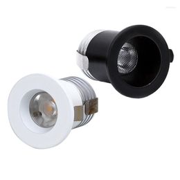 Ceiling Lights 2Pcs Quality 3W LED Light Fixture Recessed Lamp Mini Spotlight Cabinet Flush Mounted Bedroom Jewellery Shop