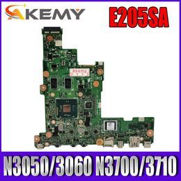 Motherboard E205SA original Mainboard for ASUS E205S TP200S TP200SA Laptop Motherboard 2GB 4GB RAM N3050 N3060 N3700 N3710 CPU 32G 64G SSD