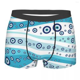 Underpants Sexy Nazar Turkish Evei Eye Wave Boxers Shorts Panties Male Comfortable Briefs Underwear