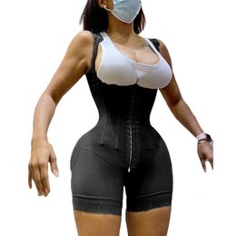 Waist Tummy Shaper Women Post-operative Open Bust High Compression Shapewear Waist Trainer Butt Lifter Slimming Corset Skims Fajas Colombianas 230526