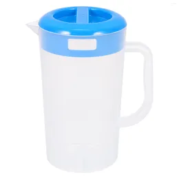 Dinnerware Sets Dringk Dispenser Clear Container Lid Tea Kettle Cool Water Cold Jar Pitcher Lemonade