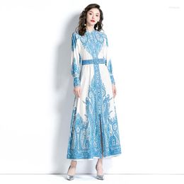 Ethnic Clothing Muslim Dress Elegant Women Abaya Morocco Holiday Party Long Floral Abayas Kaftan Islam Robe Arabic 2023