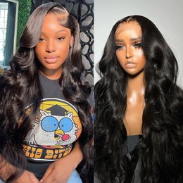 13x4 Lace Frontal Human Hair Wig Body Wave Lace Front Wig 4x4 Closure Hd Lace 13x6 Curly Pre Plucked Wigs For Women 34 30 Inch