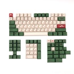 Combos Camping Keycaps Cherry Profile Japanes DYE Sub Small Sets PBT Keycap 2.25U 2U 1.75U Shift 6.25U Spacebar For Mechanical Keyboard