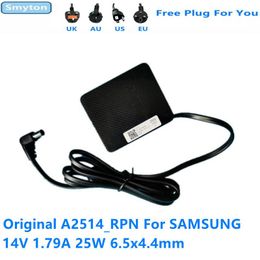 Chargers New Original AC Adapter Charger For SAMSUNG A2514_RPN BN4400989A 14V 1.79A 25W LCD Monitor Power Supply