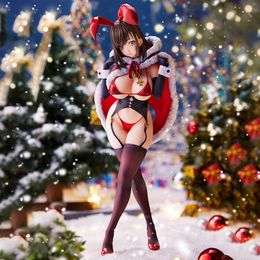 Funny Toys Native Pink Cat Mataro Christmas Bunny PVC Action Figure Japanese Anime Sexy Figure Model Toys Collection Doll GIft