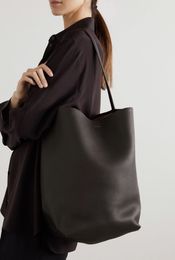The Row TR Luxury leather Bag Designer genuine Tote Bag Bucket Shoulder Bag Fashion Messenger Bag Wallet
