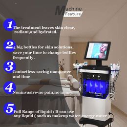 facial Machine RF skin rejuvenation Microdermabrasion Hydro Dermabrasion Bio-lifting wrinkle removal hydra facials big discount