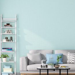 Wallpapers Nordic Solid Colour Waterpooof Wallpaper For Living Room Bedroom Decor Wall Paper Roll Pink Beige Light Blue Dark