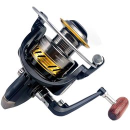 Fishing Accessories Black bait crane arm wheel metal spool salt water/fresh water anchor boat rock bass 2000-7000 rotary fishing reel tool P230529