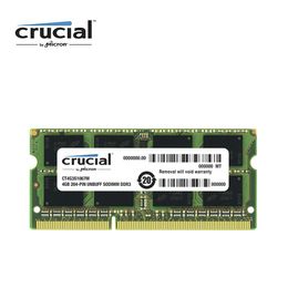 RAMs Crucial Memory RAM DDR3 4G 1066MHZ PC38500S CL7 204pin 1.35V Laptop Memory