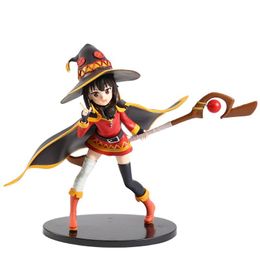 Funny Toys Anime KonoSuba Gods Blessing on this Wonderful World Megumin PVC Action Figure Japanese Anime Figure Model Toys Doll