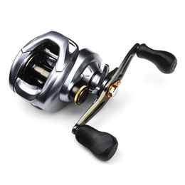 Fishing Accessories Super light metal advanced 7.6 1/6.5 1 gear ratio magnetic brake system bait fishing reel P230529