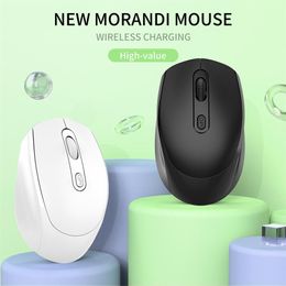 Mice M107 Rechargeable 2.4g Wireless Mouse Silent Ergonomic Gaming Office Mouse For Laptop Desktop Electronics Accessories