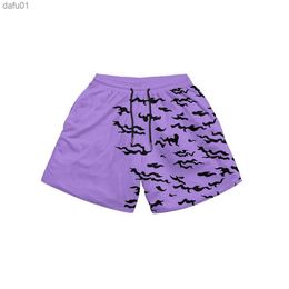 Men's Shorts Anime Men's Beach Short Trunks Summer Casual Shorts Gym Sport Quick Dry Mesh Shorts Running Basketball Shorts For Male L230520