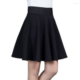 Skirts Short Skirt Women's Basic Shorts Fashion Versatile Black Casual Mini Skateboard Slim Fit Pleated Fluffy 2023