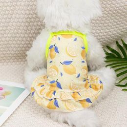 Dog Apparel Comfortable Soft Puppuy Dogs Cats Vest Summer Pet Skirts Spring Dress Pets Clothes Internet Celebrity