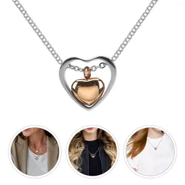 Vases Urn Necklace Women Heart Keepsakes Ashes Locket Womens Cremation Pet Memorial Jewelry