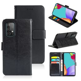 Leather Flip Cover Wallet Leather Case Magnetic Cover For Samsung Galaxy M33 M53 5G M23 F23 M52 F52 M12 F12 F62 M62 S21