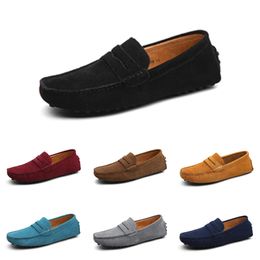 Casual shoes men Black Brown Red Blue Orange Dark Green Grey Yellow mens trainers outdoor sports sneakers color3