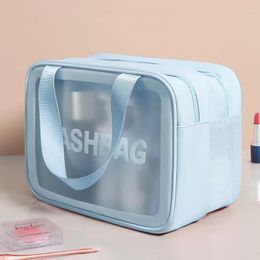 Storage Bags Dry-Wet Separation Cosmetic Bag Multifunctional Portable Travel Washing Large-Capacity Waterproof Skin Care Products