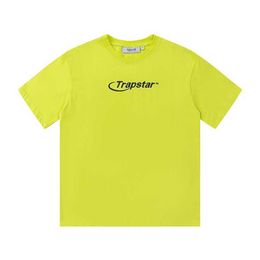 Trapstar T Shirt Oversized Tops Men T Designer Trapstar Shirts Cotton Loose Short Sleeves Letter Embroidery Tees Fashion Clothing Mens Tshirts 15 Styles 326