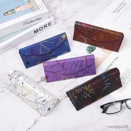 Sunglasses Cases Bags Box Folding Waterproof Strong Magnet Eyewear Case Spider Pattern Portable Triangle Glasses Holder