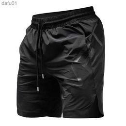 Men's Shorts Casual Sport Training Quick Dry Men Shorts Elastic Waist Daily Summer Running Shorts L230520