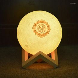 Combination Speakers Room Decoration Planet Lamp Quran Speaker Child Gift Moon Player