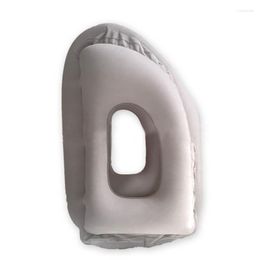 Pillow PVC Inflatable Travel Sleeping Rest Portable Cushion Neck Head Support For Outdoor Aeroplane Train Office