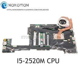 Motherboard NOKOTION 04W3276 04W3286 04W0676 04W0677 mainboard For Lenovo ThinkPad X220 laptop motherboard I52520M CPU DDR3