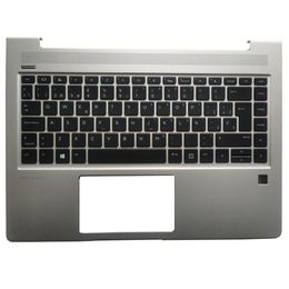 Frames New Backlit Spanish Keyboard For HP Probook 440 G6 445 G6 440 G7 445 G7 With Palmrest Upper Cover With Backlight SP