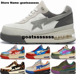 Mens Shoes Sneakers Casual A Bathing Ape Bapeing Road Sta Big Size 12 BapeStar Eur 46 Trainers Us12 Designer Women Us 12 Purple Platform Grey Skate Orange Gym