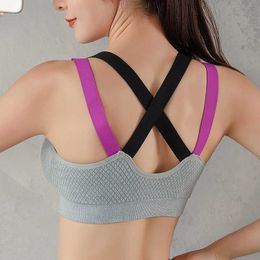 Bras Sports Bra for Women Gym Seamless High Impact Sports Bra Fitness Top Female Underwear Push-up bra Sportswear bralette J230529