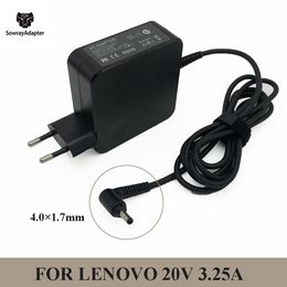 Adapter 20V 3.25A 65W 4.0*1.7mm For Lenovo laptop charger adapter IdeaPad 310 110 100s 10015 B5010 YOGA 710 51014ISK