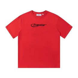Trapstar T Shirt Oversized Tops Men T Designer Trapstar Shirts Cotton Loose Short Sleeves Letter Embroidery Tees Fashion Clothing Mens Tshirts 15 Styles 521