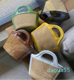 23 Basket Handbag Bag Raffia Tote Women summer Beach Bucket Bags Designers Shoulder Bags Cross Body Womens Handbags