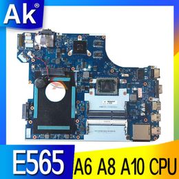 Motherboard E565 NMA631 motherboard For Lenovo Thinkpad E565 BE565 NMA631 Laptop mainboard A68500P A88600P A108700P CPU DDR3 V2G GPU