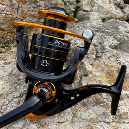 Accessories Rotating Reel Lightweight Pesca Size 1000-7000 Weight 145g-408g Wheel Coil Ocean Fishing Outdoor Bait P230529
