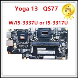 Motherboard For Lenovo Yoga 13 Laptop Motherboard With I53337U I53317U DDR3L QS77 FRU 90002038 90000649 MainBoard 100% Tested Fast Ship