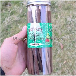 Cigar Accessories 72Pieces/Can110Mm Roll Paper Rolling Papers Empty Tube Roller Manual Cigarettes Drop Delivery Home Garden Househol Dhjc6