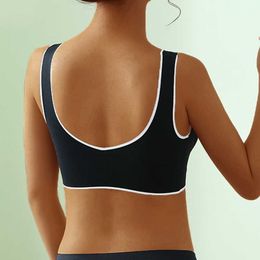 Bras Full Cup Breathable Bralette Seamless Women's Wireless Tube Sports Yoga Bra Fitness Tank Top P230529 good