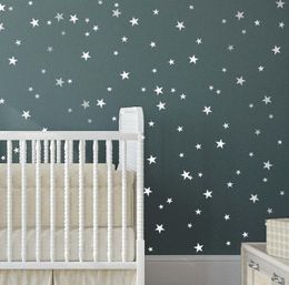 Wall Stickers Kids Sticker Stars Baby Nursery Bedroom For Room Children Decals Art Wallpaper Home Decoration JJ003