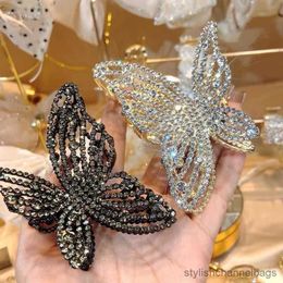 Other Korean Pearl Bow Hair Clips Claw for Women Shiny Rhinestones Exquisite New Hair Clip Luxury Grab Shark Clips Hair Accessories