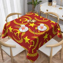 Table Cloth Karl Marx Tablecloth Birthday Party Polyester Cover Retro Wholesale Protector Print