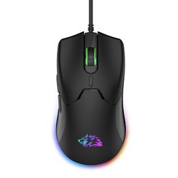 Mice Wired Gaming Mouse 7200 DPI Optical Gamer Mouse USB Mouse With RGB BackLight Mice For Desktop Laptop PC Suppor Macro Programming